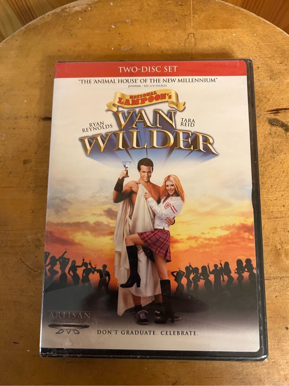 National Lampoons Van Wilder DVD Ryan Reynolds Tara Reid Movie Sealed Two Disc S
